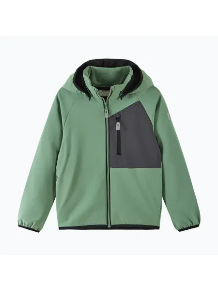 Reima gyermek softshell dzseki Mukana agyag. Méret: zöld