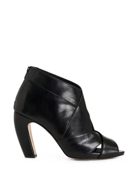Sandale Essentiel Antwerp cu vârf deschis negru