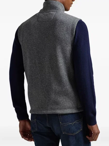 Ριγέ polo Polo Ralph Lauren με κουκούλα με αυτόγραφο λευκό