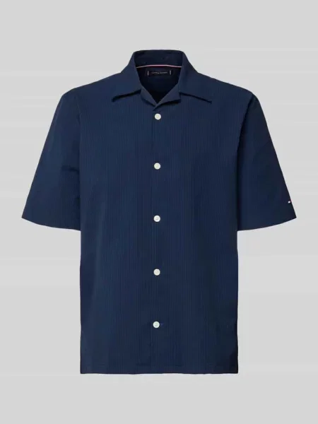 Koszula casualowa o kroju relaxed fit z materiału seersucker Tommy Hilfiger