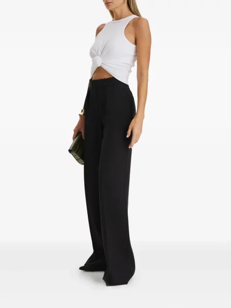 Pantaloni Il Volo plisate negru