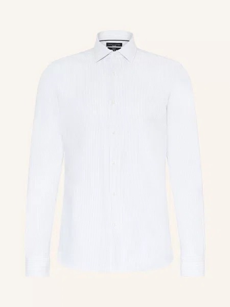 Tommy Hilfiger Košile Slim Fit tmavě modrá bílá