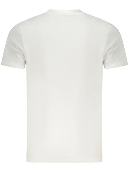 Tricou Cavalli Class scurt alb