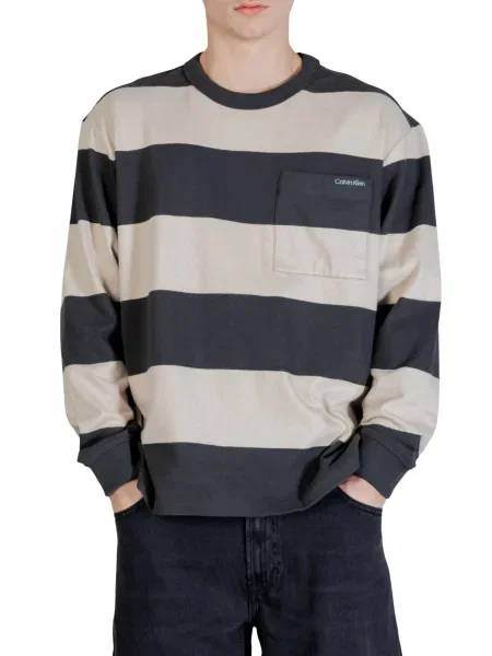 Majica z dolgimi rokavi Calvin Klein z dolgimi rokavi črna