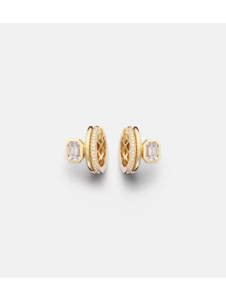 Naušnice Shay Jewelry zlatna