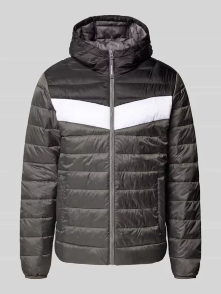 Kurtka pikowana z zamkiem błyskawicznym Jack & Jones