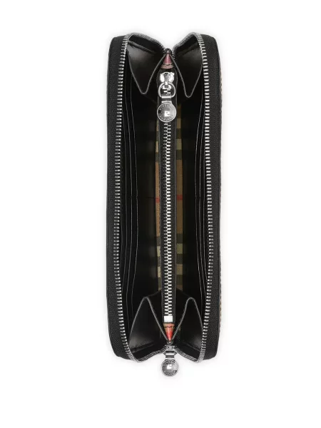 Kostkovaná retro peněženka Burberry