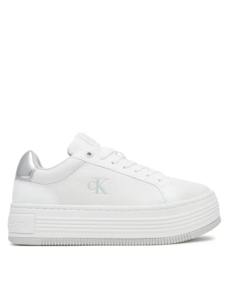 Sneakersy Calvin Klein Jeans białe