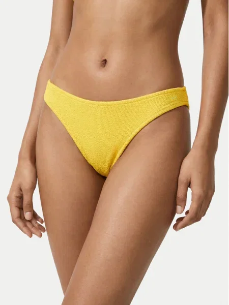Banana Moon Bikini partea de jos Naida Scrunchy galben