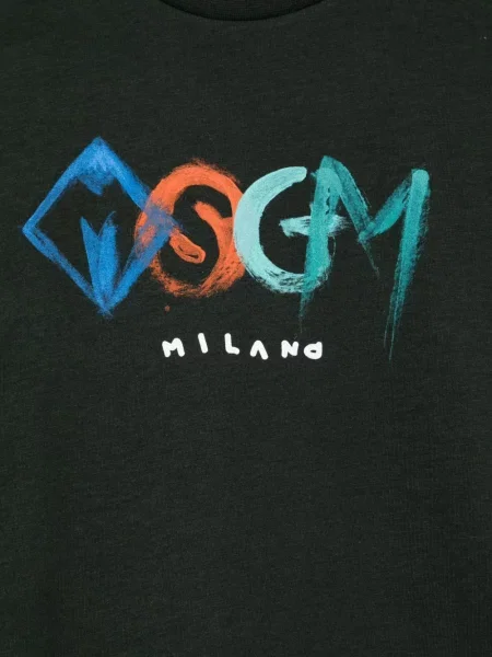 Koszulka dziecięca Msgm czarna