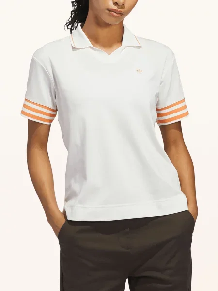 Adidas Originals Piqué Polokošile Originals / oranžová bílá