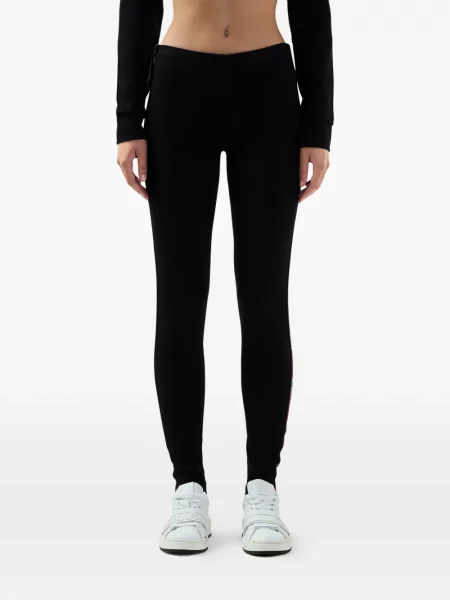 Legginsy Gcds z autografem czarne