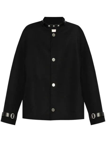 Geacă Jil Sander de lână negru