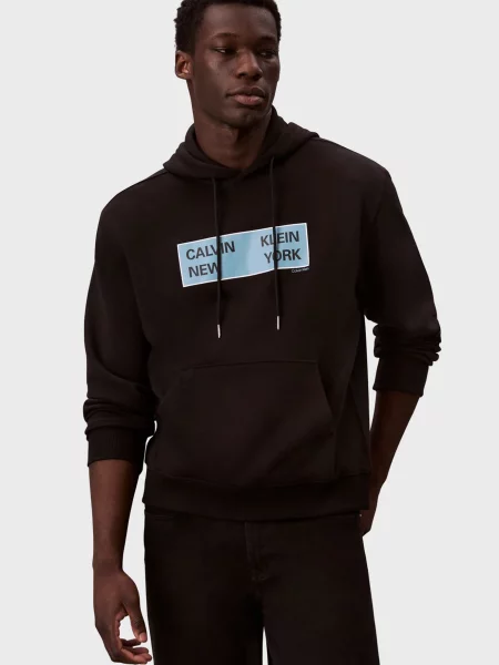 Худи Calvin Klein Jeans черное