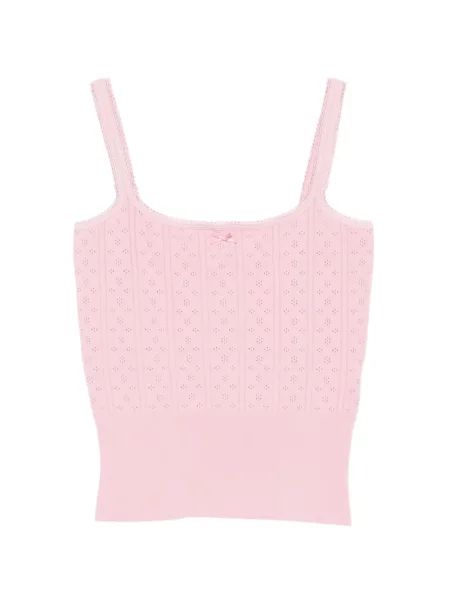 Top Jw Anderson cu funde roz