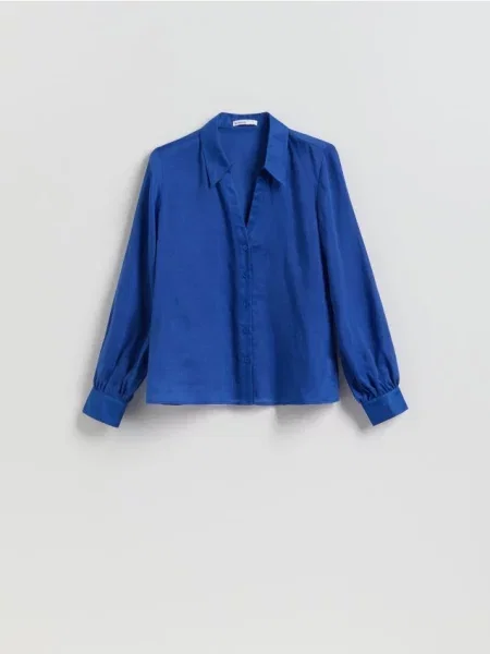 Bluză Reserved albastru