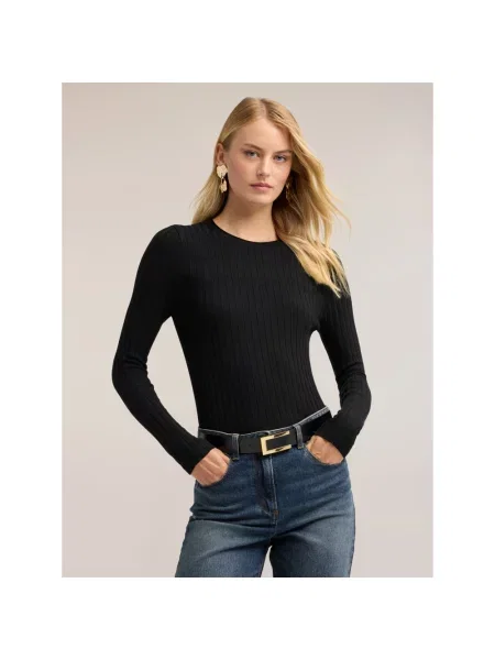 Sweter Motivi czarny