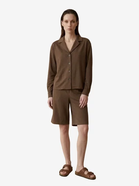 My fashion Házi ruha Zweiteiliges Set konyak