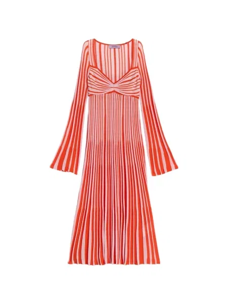 Sukienka Maccapani frotte czerwona