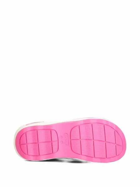 Sandale Crocs cu platformă cu bretele roz