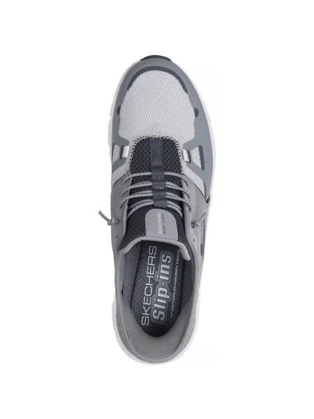 Pantofi Skechers gri