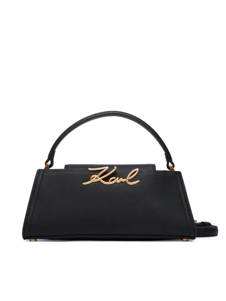 Karl Lagerfeld Τσάντα χειρός K/Signature' μαύρο