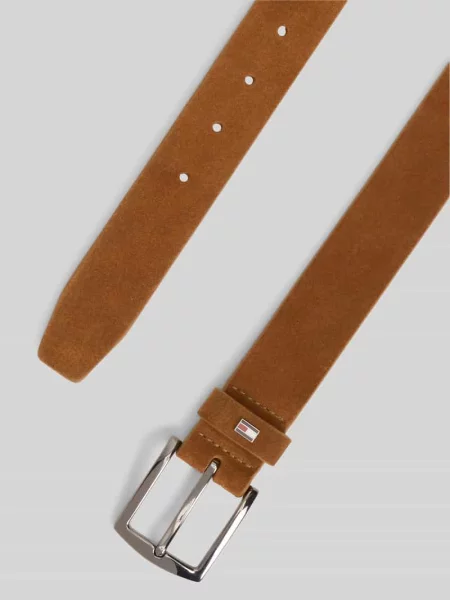 Pasek z naturalnej skóry model DENTON SUEDE' Tommy Hilfiger