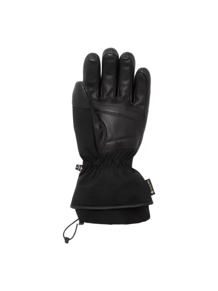 Rękawiczki Moncler pikowane czarne