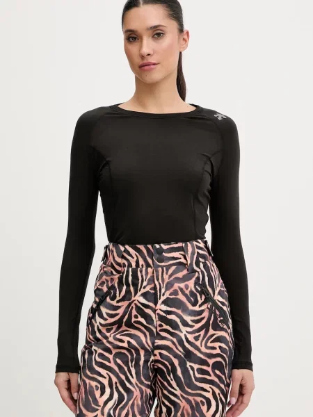 Termoaktivní spodní prádlo Descente s dlouhými rukávy černé