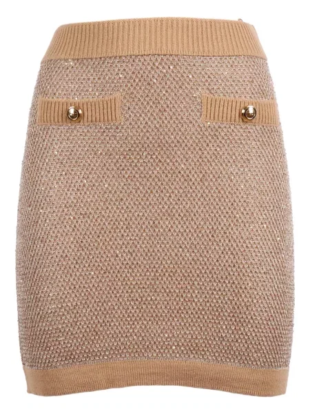 Fusta mini Elisabetta Franchi tricotate