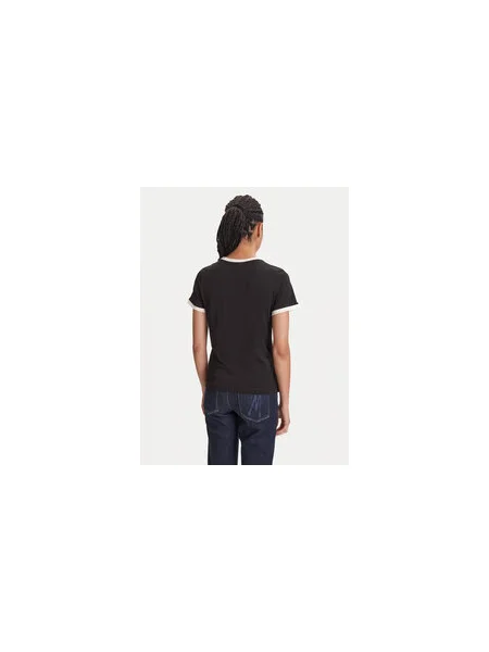 Guess Póló Regular Fit fekete