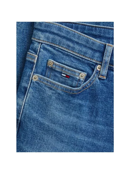 Skinny jeansy skinny Tommy Hilfiger Nora niebieskie