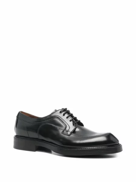 Pantofi derby Dolce & Gabbana cu șireturi din piele negru
