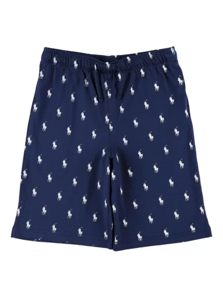 Piżama dziecięca Polo Ralph Lauren niebieska