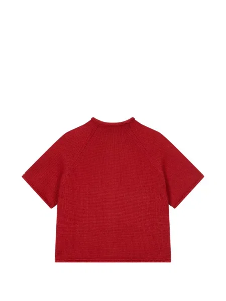 Scurt cardigan Tomboy roșu