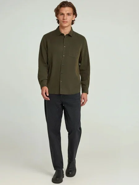 Funky Buddha Košile khaki