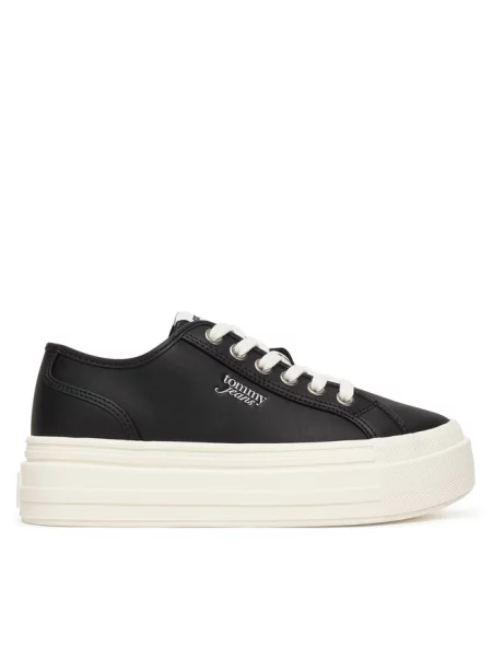 Sneakersy Tommy Jeans czarne