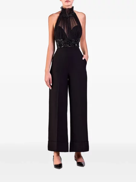 Pantaloni Gemy Maalouf negru