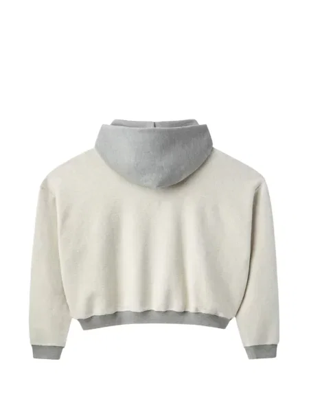 Μακρύς hoodie Gv Gallery λευκό