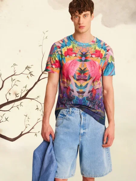 Тениска Medicine с десен