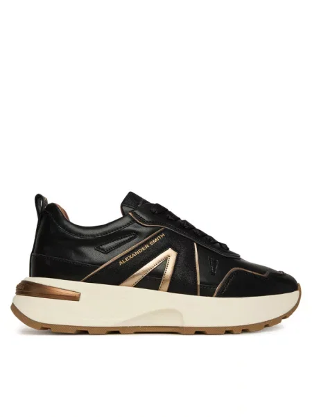 Sneakersy Alexander Smith czarne
