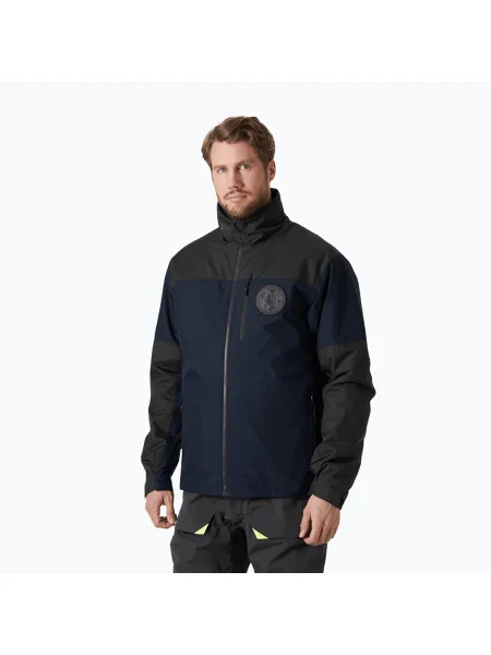 Мъжко яке за ветроходство Helly Hansen Arctic Ocean Crew Midlayer navy синьо