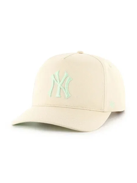 Baseballová čepice 47 brand MLB New York Yankees s aplikací béžová