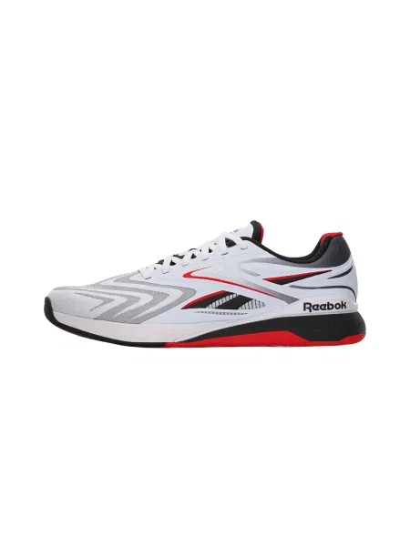 Reebok Športová obuv NANO X5 EDGE sivá / červená šedobiela čierna