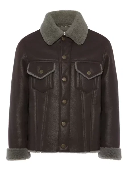 Яке Maison Margiela кафяво