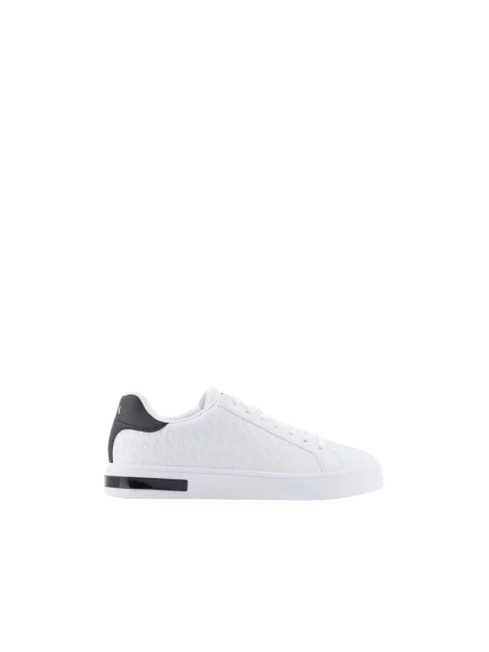 Sneakersy Armani Exchange białe