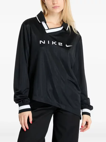 Przezroczyste sneakersy Nike Pegasus żakardowe czarne