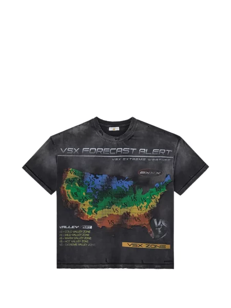 Tricou Vale zdrențuiți negru