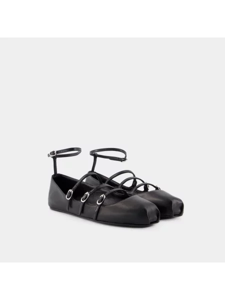 Balerinki Alexander Mcqueen czarne
