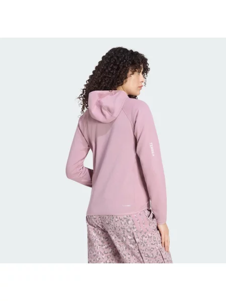 Kurtka polarowa z kapturem Terrex Xperior CLIMAWARM+ Ventknit